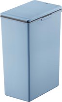 Bol.com EKO - Morandi Touch 40 liter - Plastic - Blauw - Prullenbak aanbieding