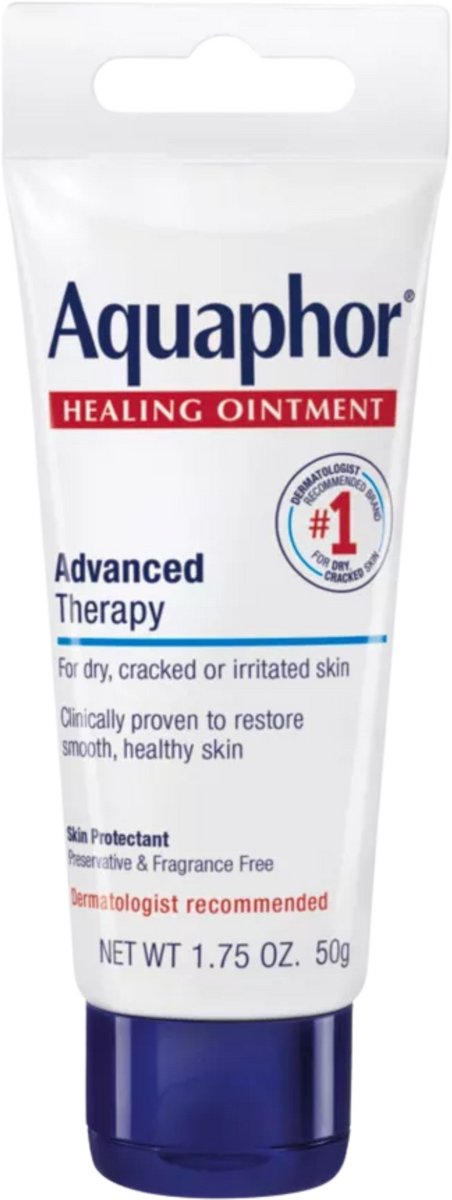 Aquaphor Healing Ointment – Huidbeschermende Zalf & Moisturizer voor Droge en Gebarsten Huid – 50 g