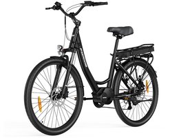Foride Urbano 2 Mid-Motor Externe Batterij EU-stekker 36V250W 13Ah E-bike-Verbeterde veiligheid en stabiliteit-Duurzame batterij voor langere woon-werkverkeer-Ergonomisch ontwerp-Verbeterde veiligheid bij nachtelijk rijden en kristalhelder display