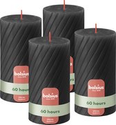 Stompkaars Rustiek Wit 7x17 cm