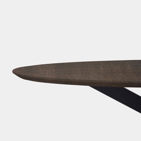 Tafel Ovaal Eikenhout - Matrix - Zand