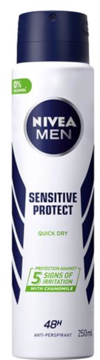 Goedkoopste Nivea Deospray Men - Sensitive Protect 150 ml