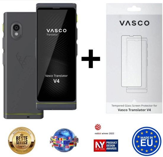 Afbeelding van Review Vasco Translator V4 Taalvertaler Stone Gray met