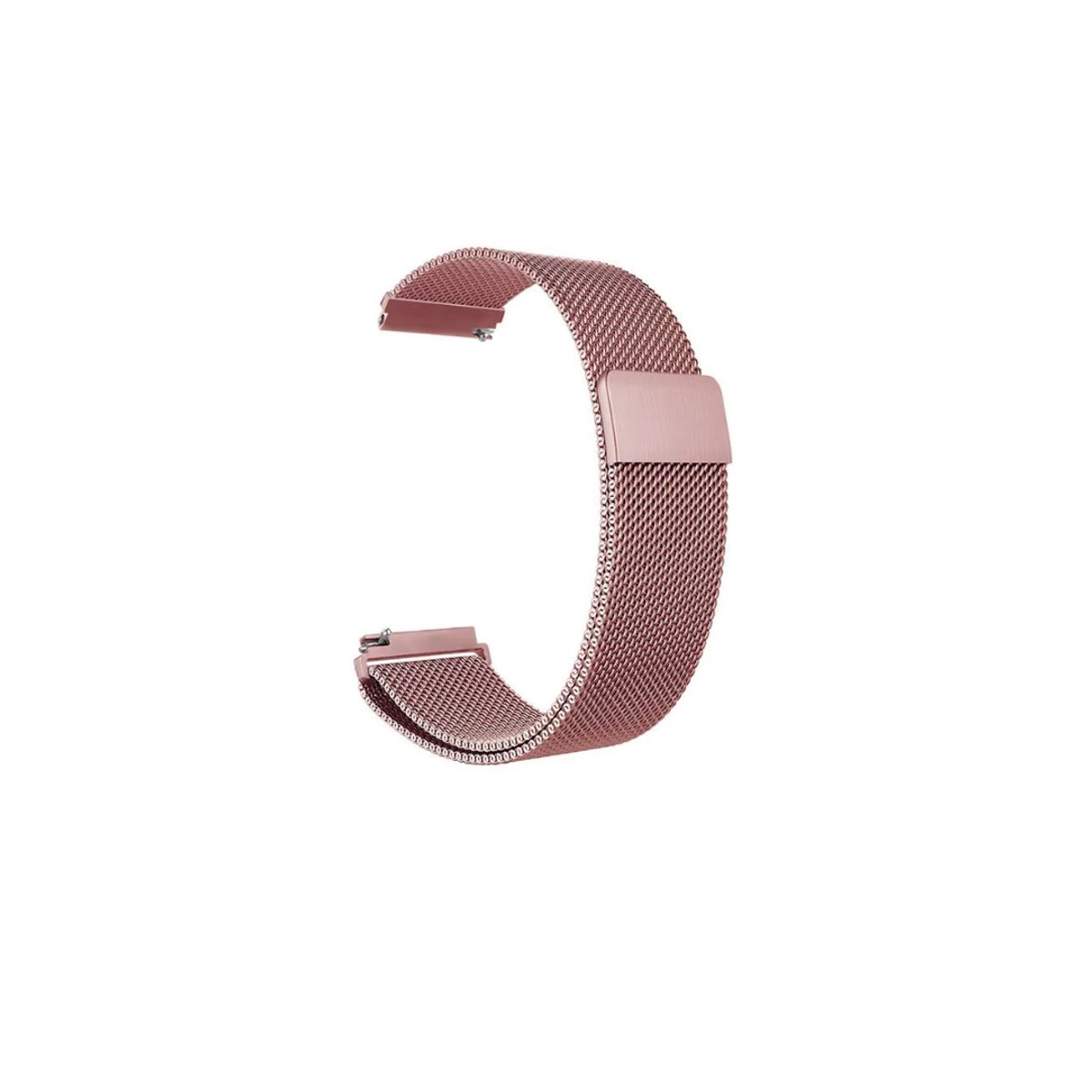 mijnSOS-Horlogeband-RVS-Roze-22mm-Universeel