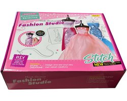 DIY Mode Ontwerp Studio - Fashion Designer Kit voor kinderen - Creatief speelgoed