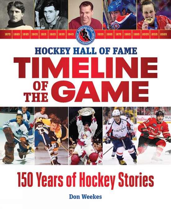 Hockey Hall of Fame Timeline of the Game - cover