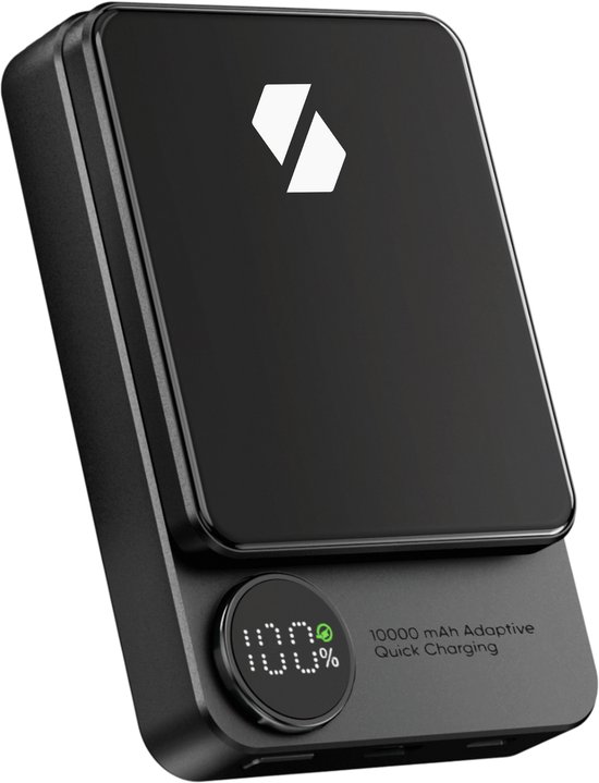 Siltcon® Draadloze Powerbank 10000 mAh Spacegrey 20W - Siltcon® - €29,95