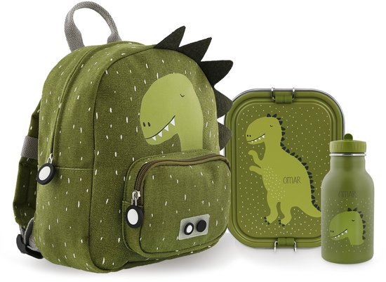 Studio Balune Gepersonaliseerde Back to School set - Mr. Dino