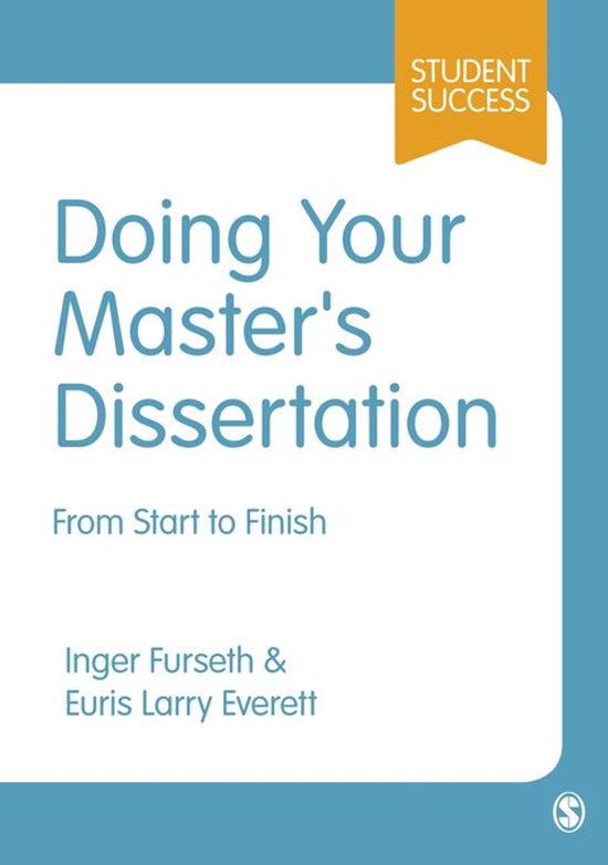 Student Success - Doing Your Master′s Dissertation - cover