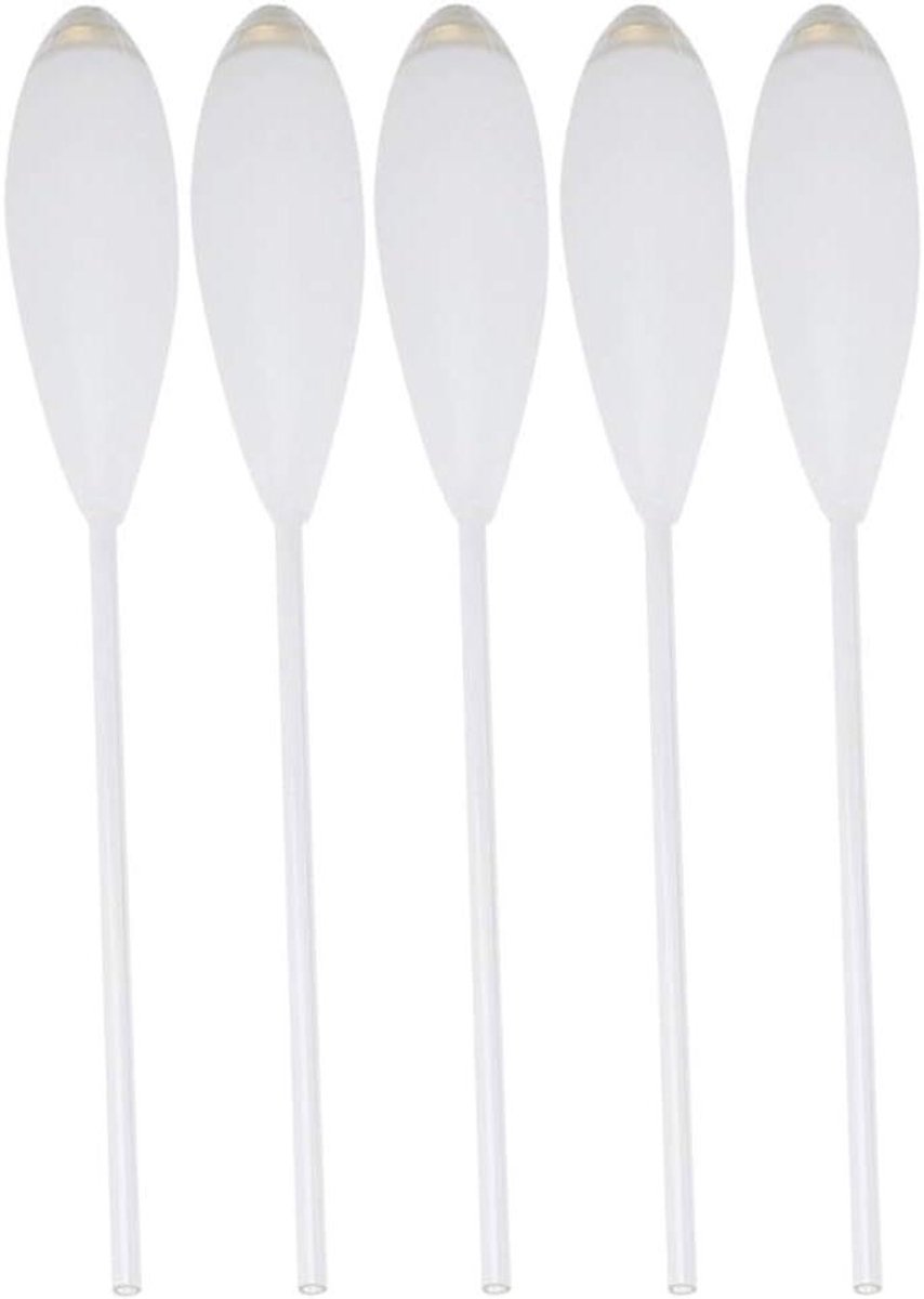 Allecto Plus - Sinking Float Set met 5 Stuks in Verschillende Maten voor Acryl Spinfishing