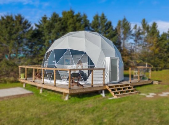 Glamping DOME/ GLOBE - 8 meter - Groen — afbeelding 5