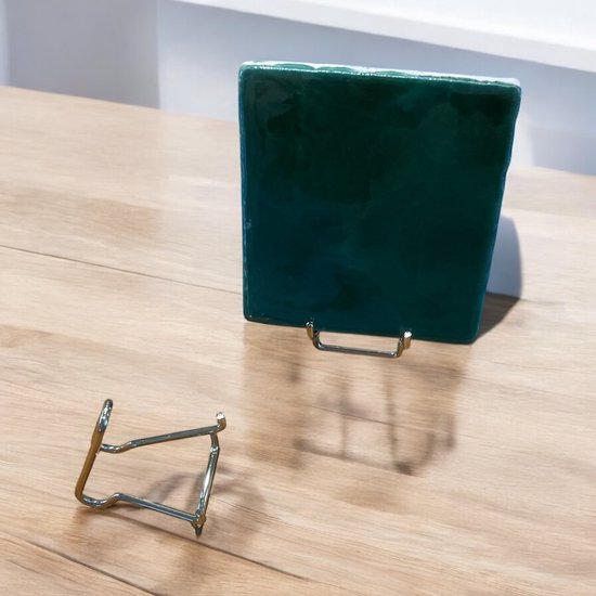 Porte-carreaux en métal - Argent- Support pour carrelage - Standard pour carrelage - Porte-carreaux