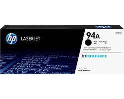 HP 94A - Tonercartridge - Origineel - Standaard Capaciteit - Zwart
