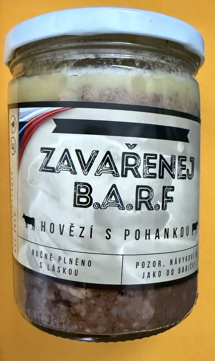 Zavarenej B.A.R.F. BARF - Canned B.A.R.F. RUNDVLEES MET BOEKWEIT