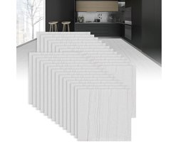 Zelfklevende PVC Vloertegels 30x30cm – 5 m² – Lichtgrijs – Moderne Vinylvloer