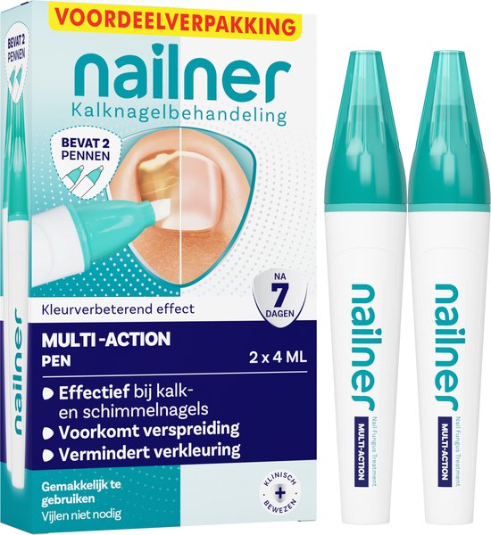 Nailner Kalknagelpen met kleurverbeterend effect
