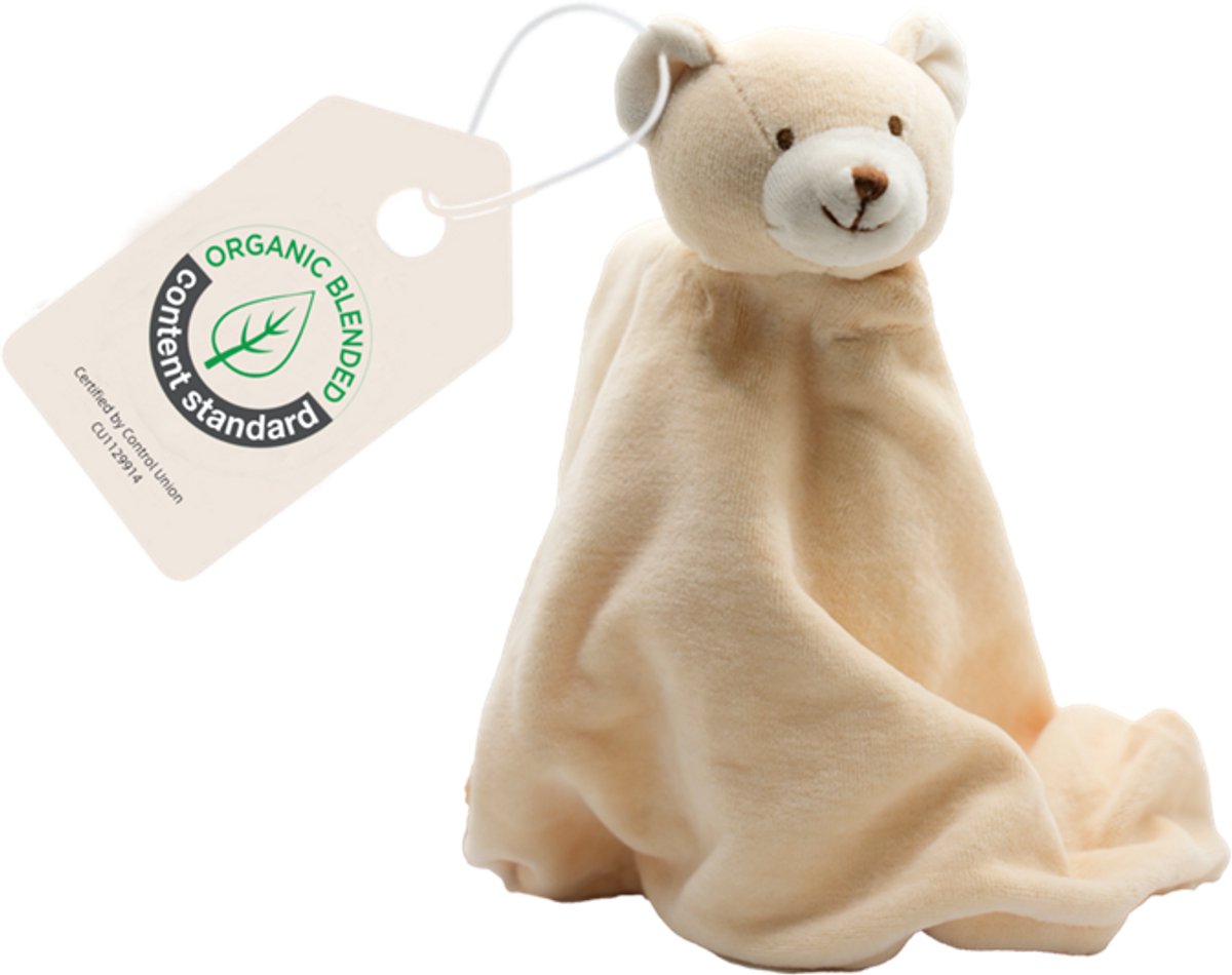 Cute since 1999 - Biologisch Knuffeldoekje - Bailey de Beer - Doudou - 35 x 35 cm