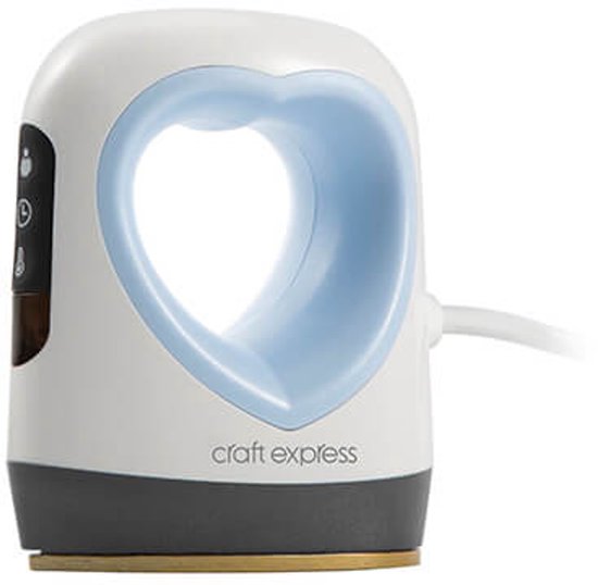 Craft Express – Mini Hittepers – 5,8 x 9 cm – Ideaal voor DTF, Flex & Labels – 0-200°C – 1000W