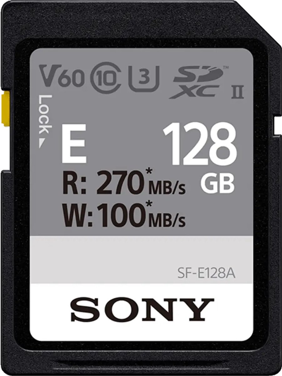 Sony SF-E128A 128 GB SDXC Klasse 10