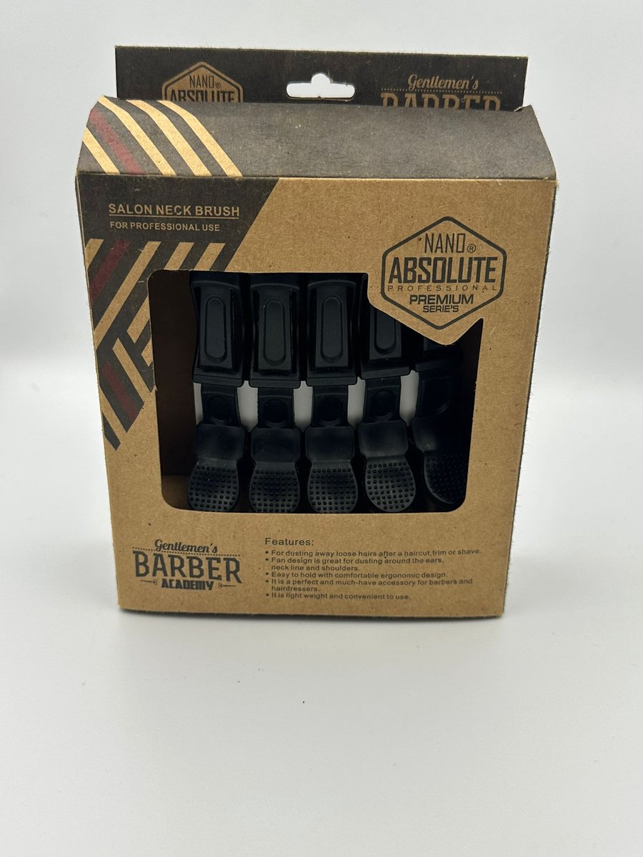 Gentlemen Barber Academy Salon Neck Brush