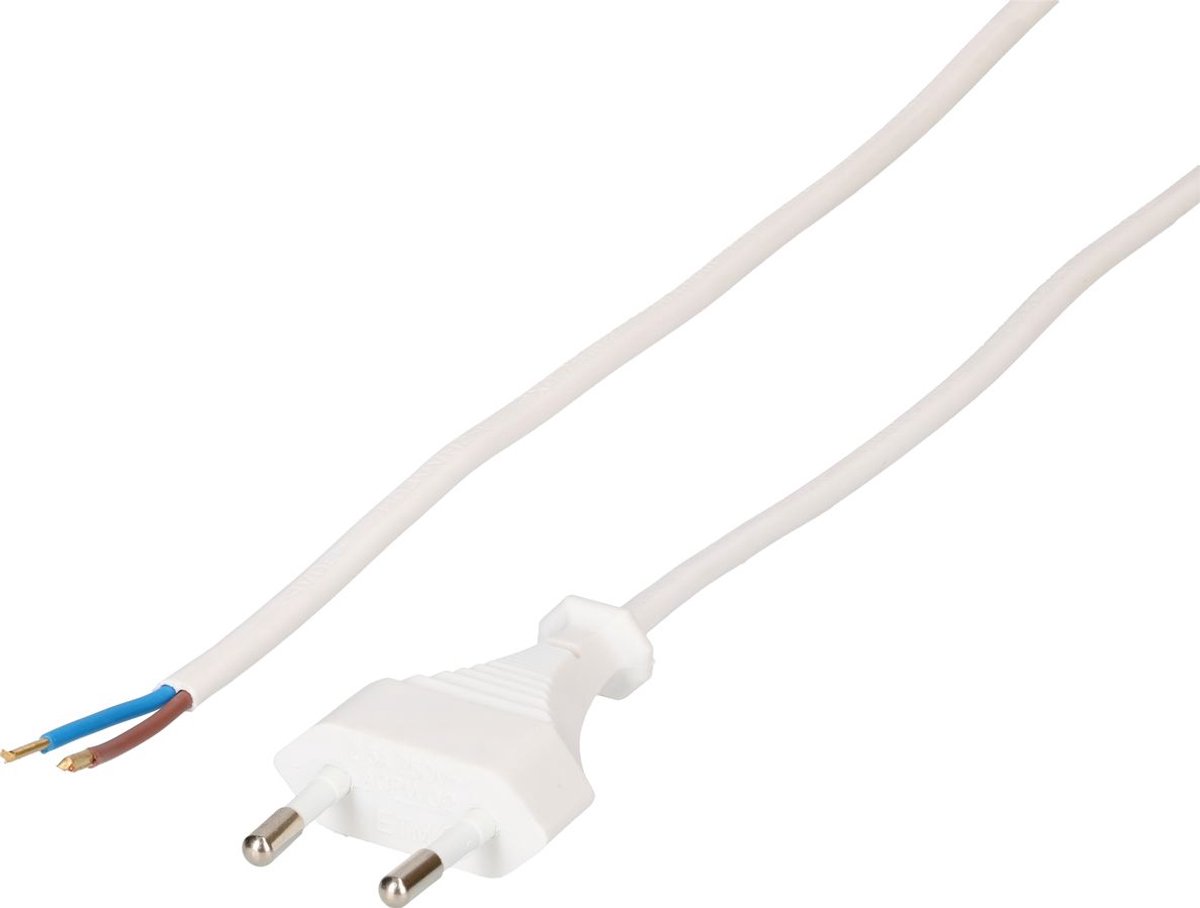 Max Hauri AG 108786 Aansluitkabel Stroom Wit 3 m