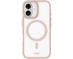 LAUT HUEX PROTECT Hoesje, Mat, Soft-Touch Afwerking, MagSafe® Compatibel, IMPKT Cell® Valbescherming, iPhone 16 Plus, Beige Gold