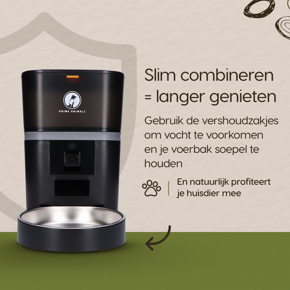 Prime AnimalZ Vershoudzakjes voor Automatische Voerbak 6 - afbeelding 3