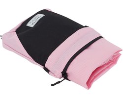 Vincita Onzichtbare Tashoes voor Brompton Vouwfiets – Lichtgewicht met Geïntegreerde Zak – Ideaal voor Trein- en Busreizen (RIPSTOP PINK)