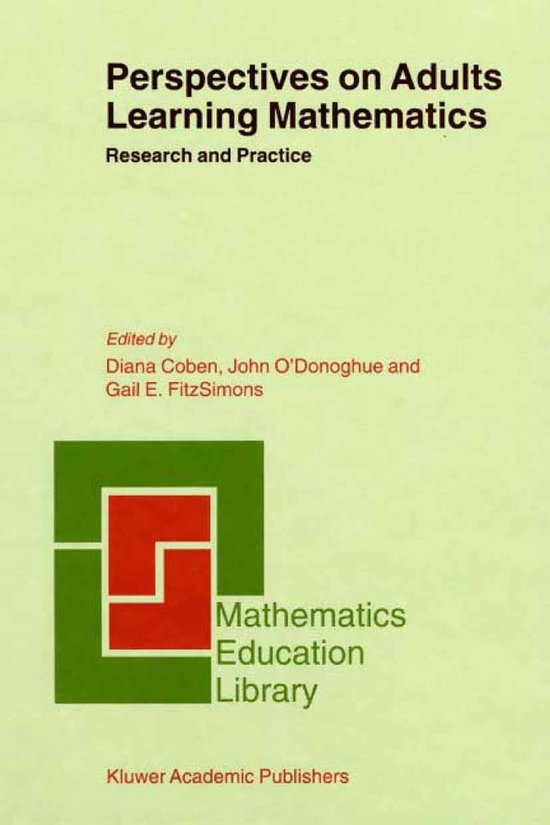 Perspectives on Adults Learning Mathematics - cover