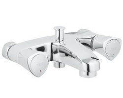 GROHE Costa-S Badkraan - 15cm - zonder koppelingen - chroom - 25485001