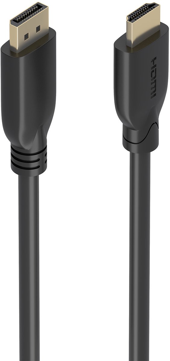 AISENS A125-0920 video kabel adapter 5 m DisplayPort HDMI Zwart