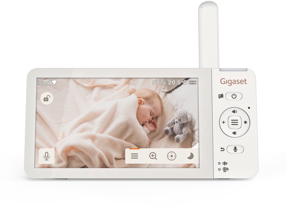 Gigaset Baby 700 Babyfoon met Camera en Nachtzicht in Kleur - afbeelding 3