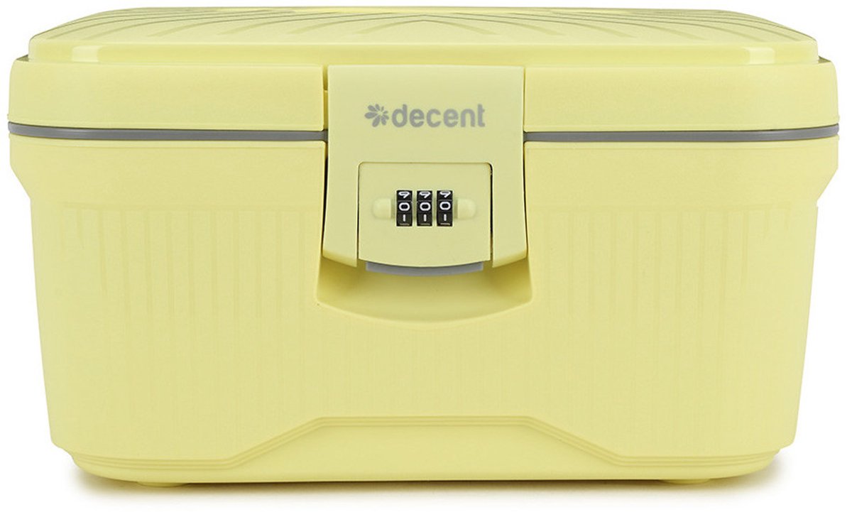 Decent Axiss-Fix Beautycase - Pastel Geel