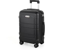 TAN.TOMI Reiskoffer 41L - Harde Koffer - Handbagage & Ruimbagage - Trolley Koffer met 4 Wielen en Cijferslot - Lichtgewicht & Stevig