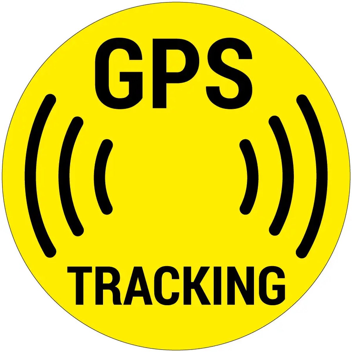 GPS tracking sticker | 15 cm