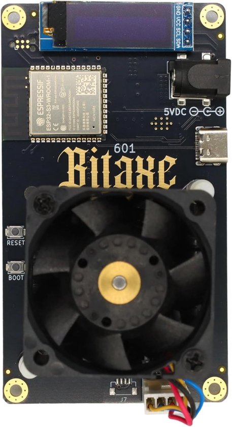 Oflw  Gamma 601 Solo Miner 1.2TH/S 18W BM1370 Chip Asic De Antminer S21 Pro Bitcoin BTC Placa M%c3%a3e Eu Plug I.828636097