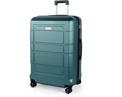TAN.TOMI Reiskoffer 95L - Harde Koffer - Handbagage & Ruimbagage - Trolley Koffer met 4 Wielen en Cijferslot - Lichtgewicht & Stevig