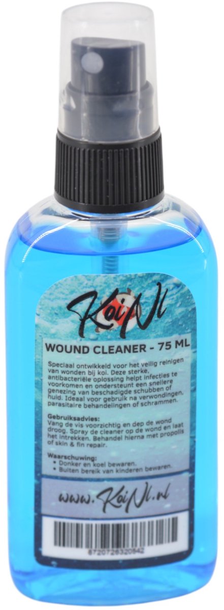 Wound Cleaner 75 ml – Reinigingsspray voor Koi-wonden | KoiNL