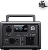 BLUETTI Powerstation EB3A- Draagbare Powerstation-Powerbank 600W-268Wh- LiFePO4 batterij-Stroomgenerator-grijs-EU