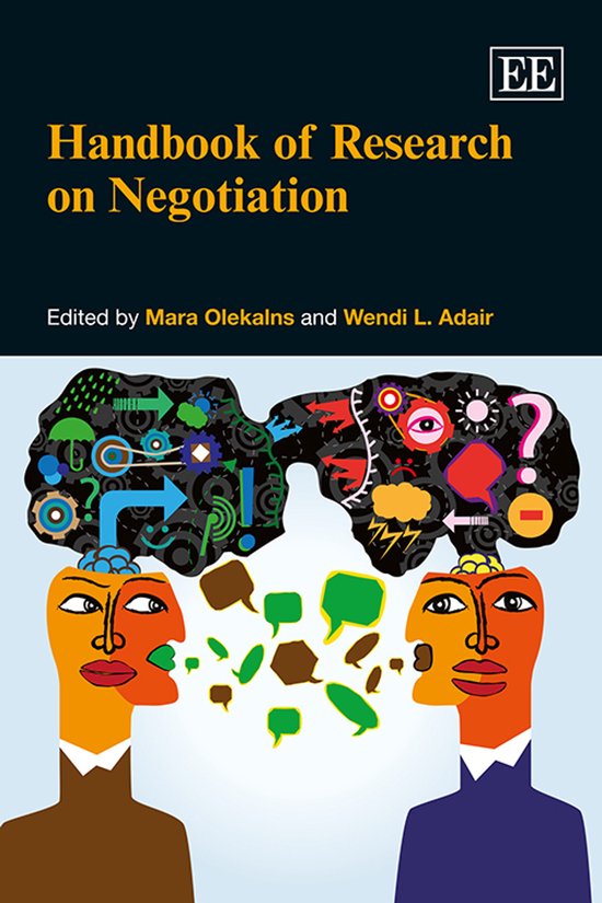 Handbook of Research on Negotiation - cover