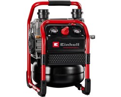 Einhell Accu Compressor SILENZZO 36/210 Solo - Power X-Change - 36 V/Li-ion - Max. 8 bar - 8 L tank - Olievrij - 60 dB (Stiller dan normale compressoren) - Zuigvermogen 210 l/min - Excl. accu en lader
