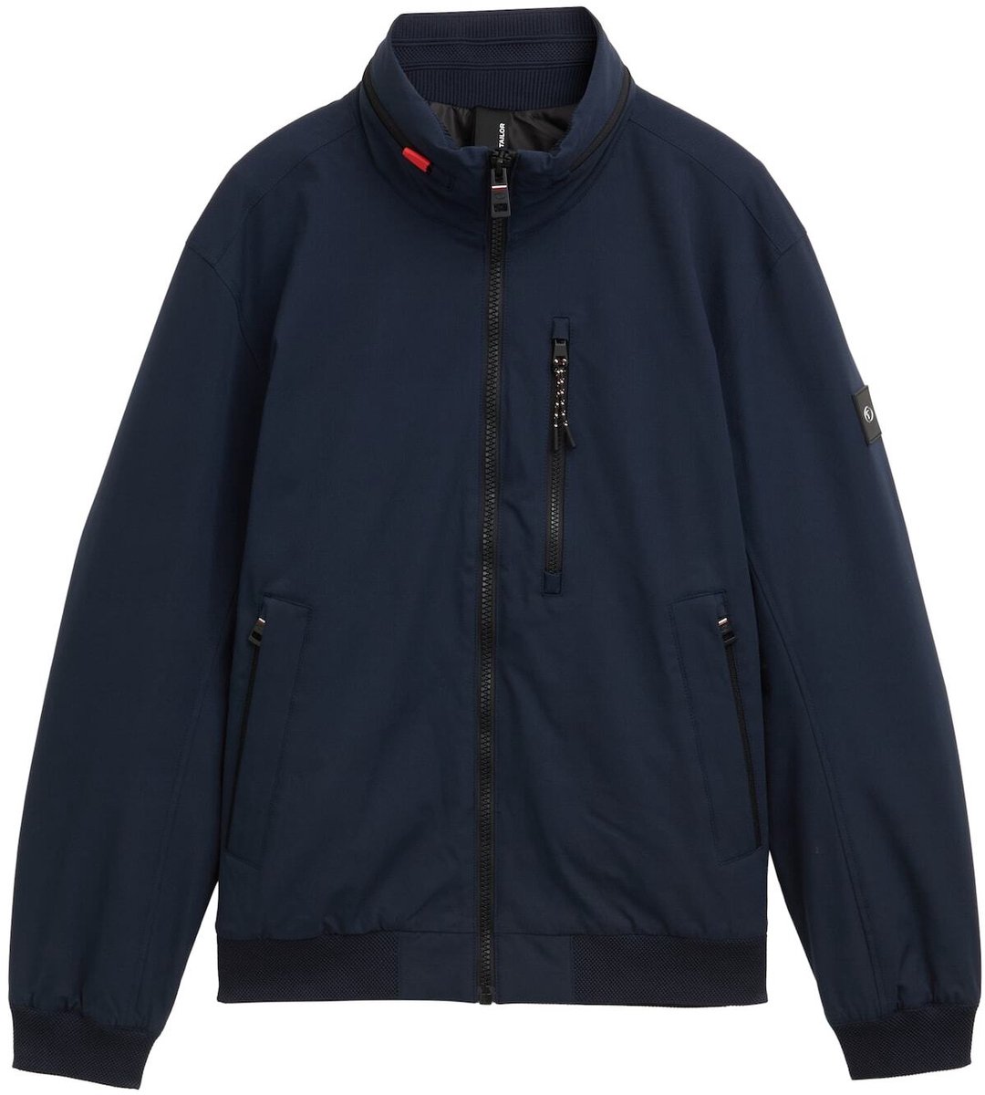 Tom Tailor Blouson jack met opbergbare capuchon