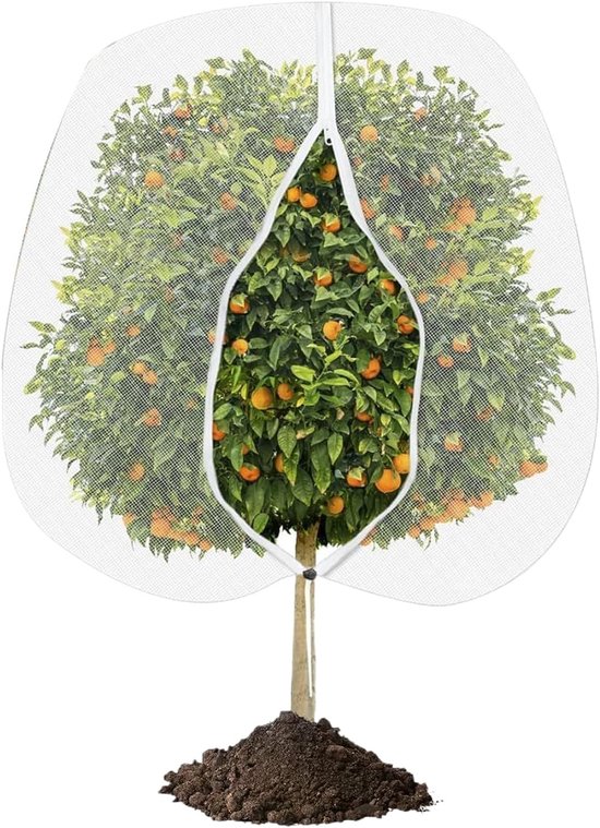 Set Van 5 Plantenbescherming Plantenkooi Tuindraad 340x340x315mm Metaal P 010993862539