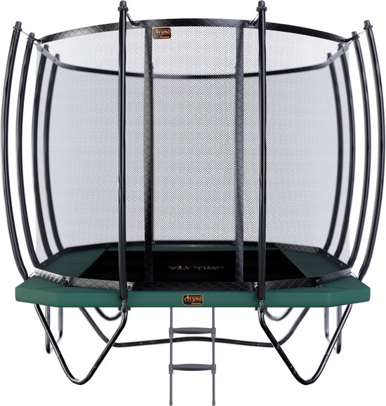 Avyna Opbouw Trampoline 520x305 (352) met net – Groen