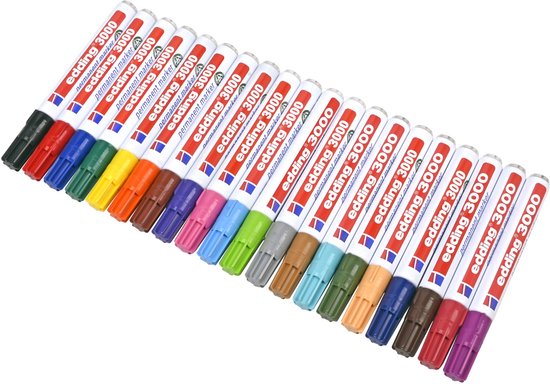 Edding 300 Permanentmarker - nachfüllbar, 1,5 - 3 mm, grün - -Shop