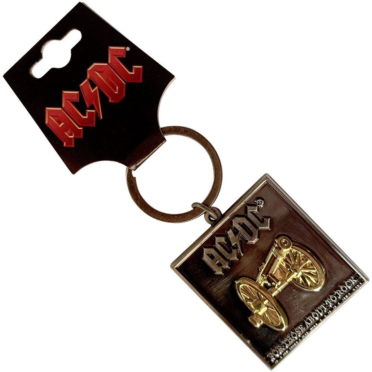 AC/DC - For Those About To Rock 3D Sleutelhanger - Bruin