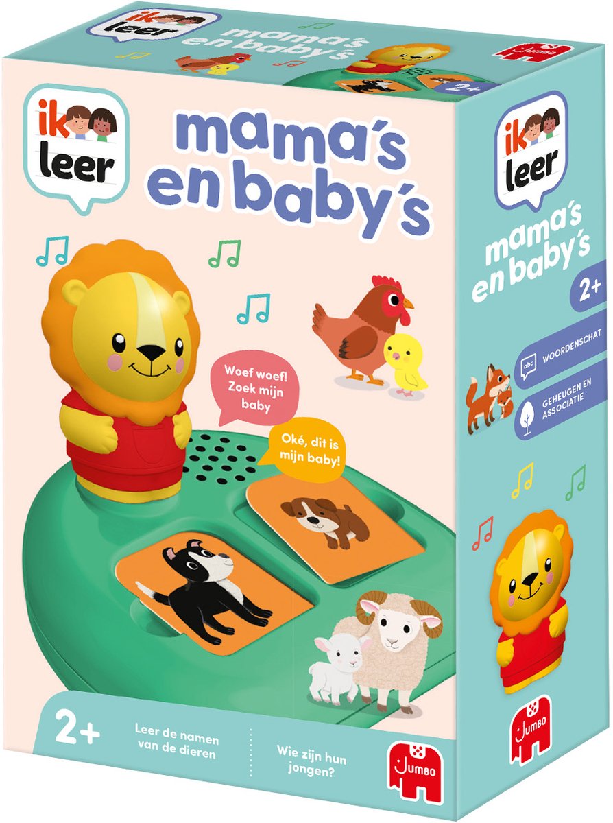 Ik Leer - Mama's en Baby's - Vanaf 2 jaar - Educatief speelgoed - Spelenderwijs leren — afbeelding 7