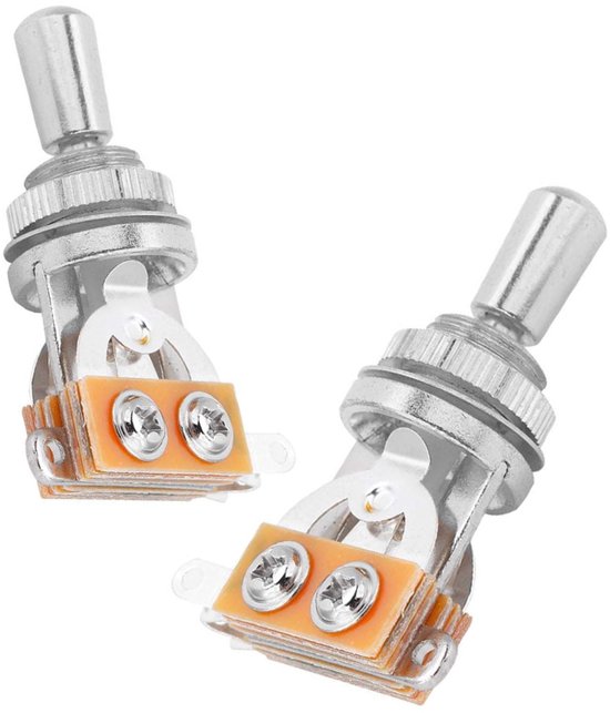 Foto: 3 standen schakelaar voor pickup selector voor lp elektrische gitaar muziekinstrument accessoire zilverkleur 
