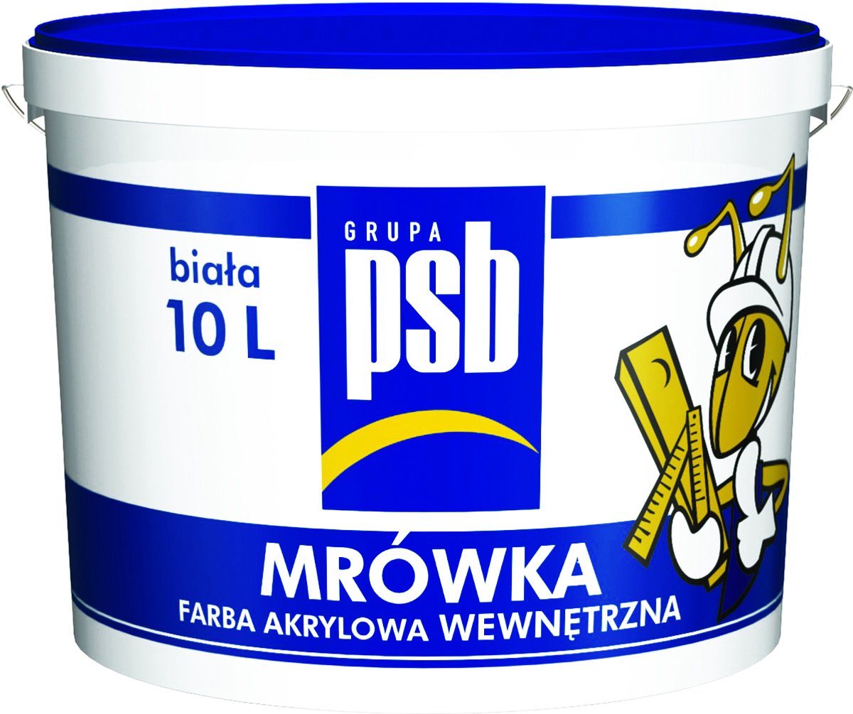 PSB Serie - Acrylverf voor Muren en Plafonds - 10L - Wit