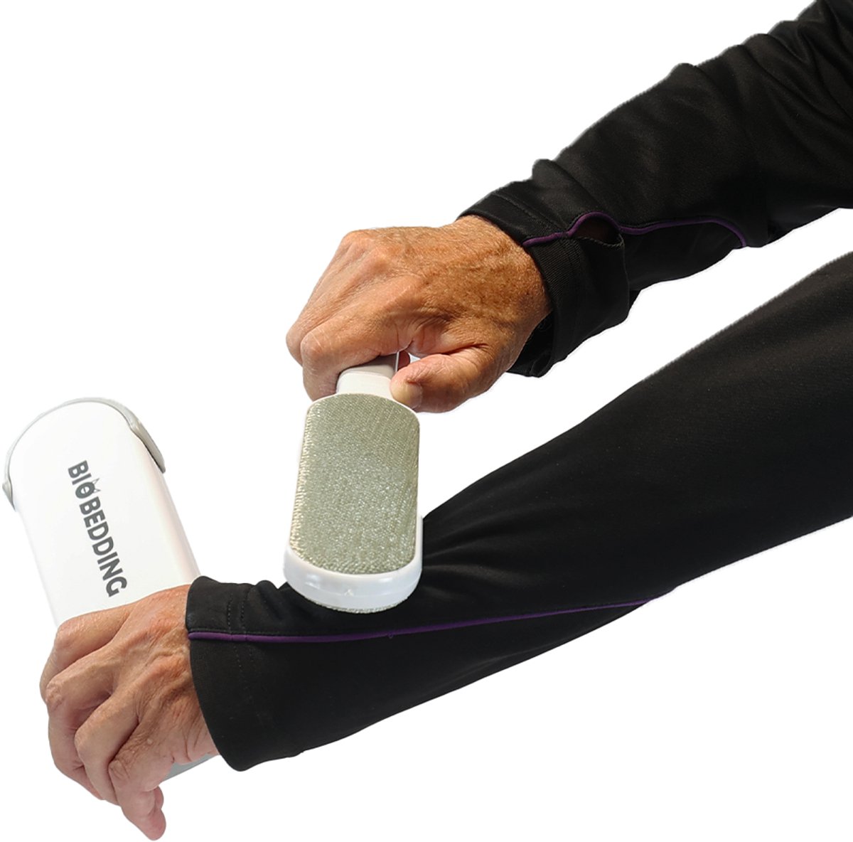 Dubbelzijdige Kleding Borstel & Roller - Pluizenborstel met Houder - Zelfreinigend - Voor Katten en Hondenharen
